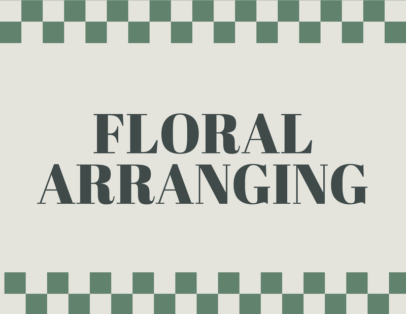 Floral Arranging Sponsor
